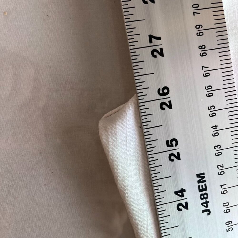 Madewell High Rise Button Fly Straight Jeans White Size 28 - Picture 11 of 16